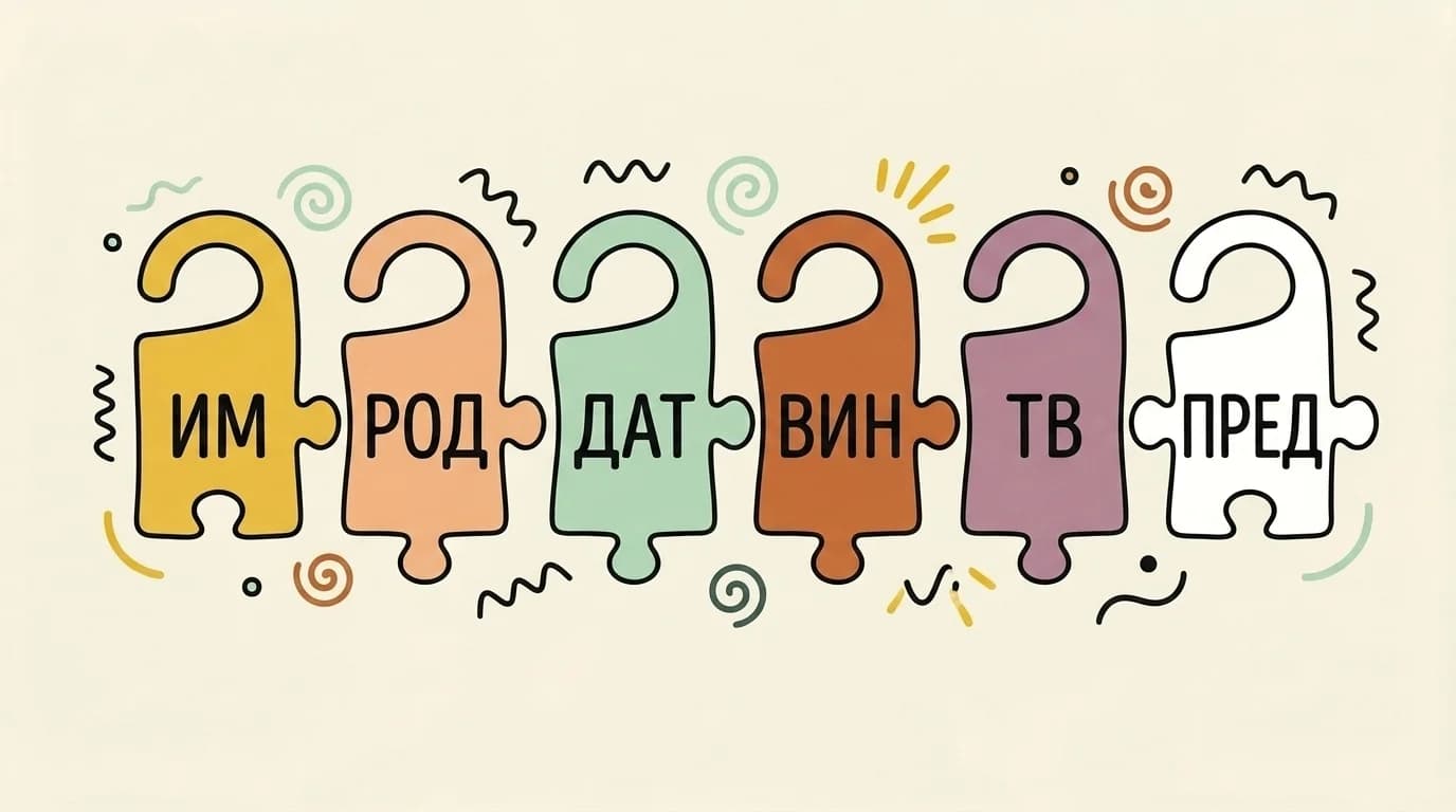 The 6 Russian Cases, Demystified Without the Boring Tables